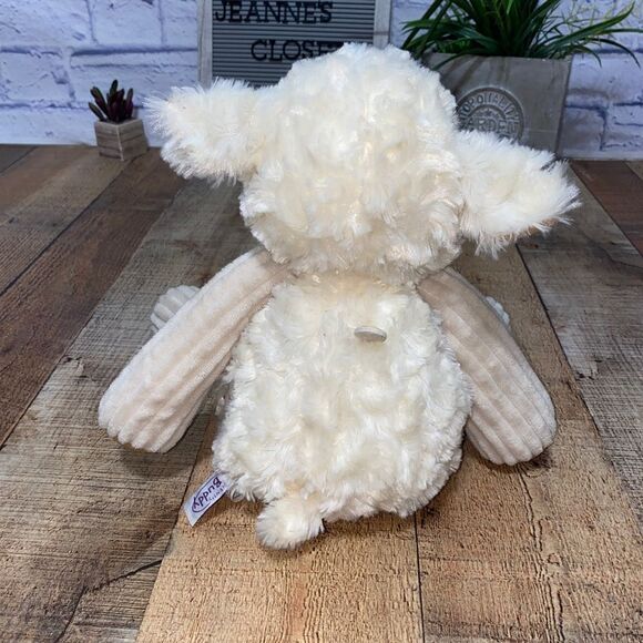 Scentsy Buddy RARE Lenny the Stuffed Lamb 15" Retired 2010 Soft Cuddly - Picture 3 of 10